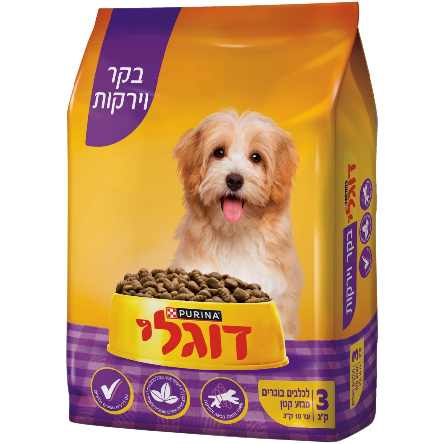 12613172_7613036105545_דוגלי מזון יבש ומלא לכלב בוגר וקטן בקר