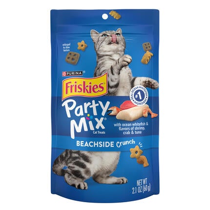 פריסקיז PARTY MIX חטיף לחתול מעדני הים קראנץ'_12364507_50000574438