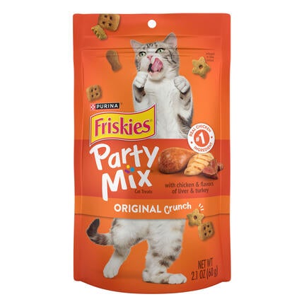 פריסקיז PARTY MIX חטיף לחתול אוריג'ינל קראנץ'_12348261_50000238910