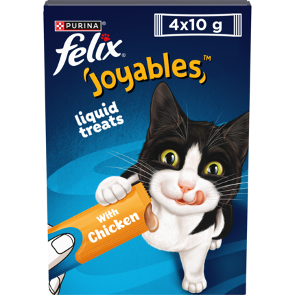 12620437_8445291537590_פליקס Joyables שלוקים חטיפים לחים לחתולים בטעם עוף