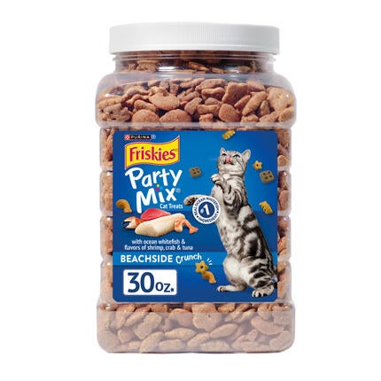 12364794_050000963102_פריסקיז PARTY MIX חטיף לחתול מעדני הים קראנץ' 567 גרם