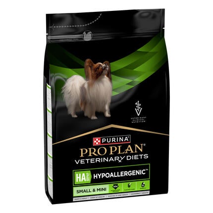 12608641_8445291002180_פרו פלאן HA Veterinary Diets מזון היפואלרגני יבש ומלא לכלב קטן