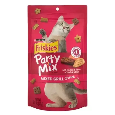 פריסקיז PARTY MIX חטיף לחתול גריל קראנץ'_12348037_50000237951