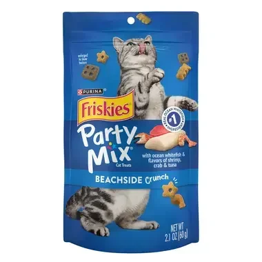 פריסקיז PARTY MIX חטיף לחתול מעדני הים קראנץ'_12364507_50000574438