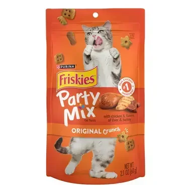 פריסקיז PARTY MIX חטיף לחתול אוריג'ינל קראנץ'_12348261_50000238910