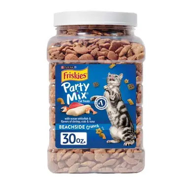 12364794_050000963102_פריסקיז PARTY MIX חטיף לחתול מעדני הים קראנץ' 567 גרם