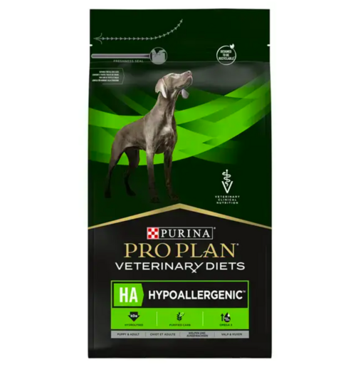 פרו פלאן HA Veterinary Diets מזון היפואלרגני יבש ומלא לכלבים